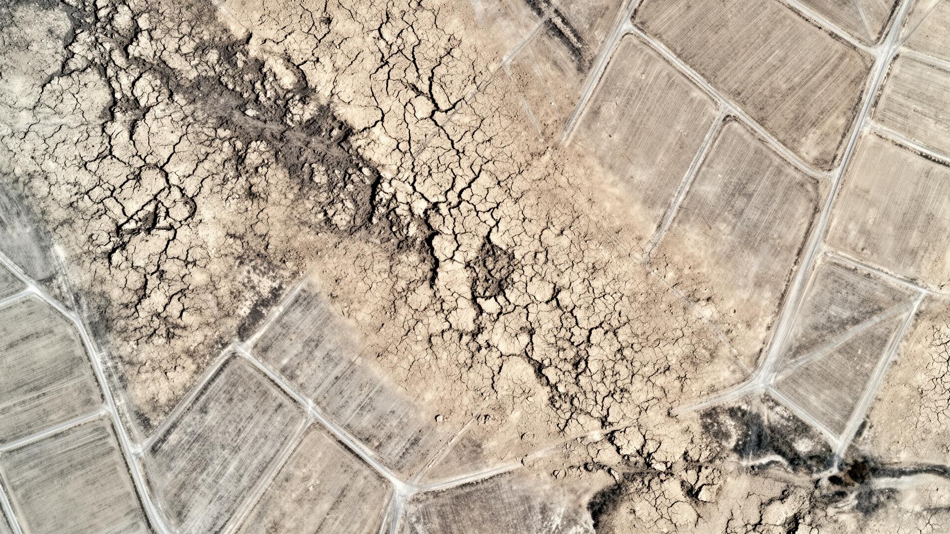 Degraded land